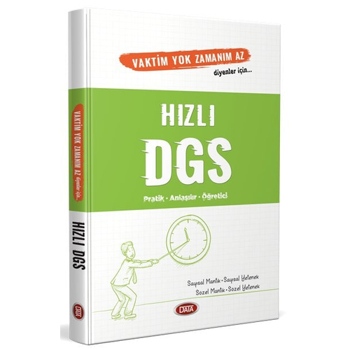 Data Yaynlar Vaktim Yok Zamanm Az Diyenler in Hzl DGS