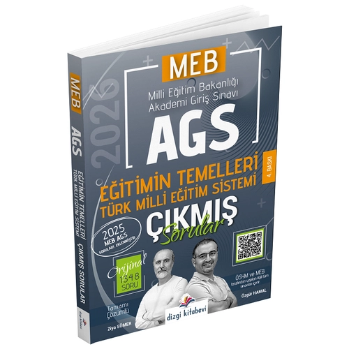 Dizgi Kitap 2026 MEB-AGS Eitimin Temelleri ve Trk Milli Eitim Sistemi km Sorular zml - Ziya Smer, zgr Hamal Dizgi Kitap