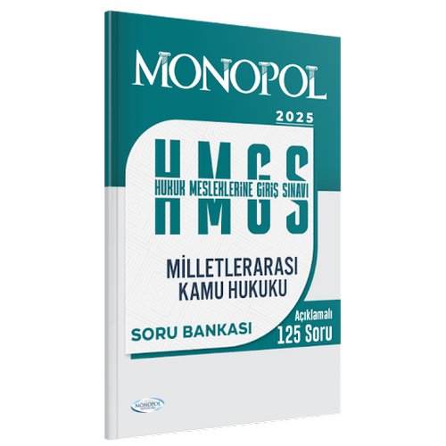 Monopol Yaynlar 2025 HMGS Milletleraras Kamu Hukuku Soru Bankas