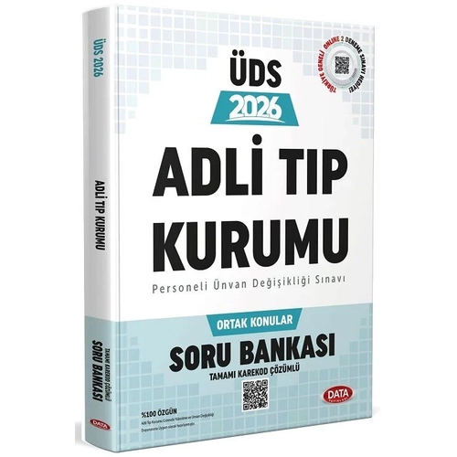 Data 2026 GYS �DS Adli T�p Kurumu Ortak Konular Soru Bankas� ��z�ml� G�revde Y�kselme �nvan De�i�ikli�i Data Yay�nlar�