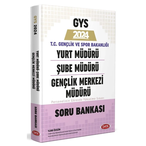 T.C. Genlik ve Spor Bakanl Yurt Mdr - ube Mdr - Genlik Merkezi Mdr GYS Soru Bankas