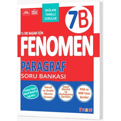 Fenomen Okul Yay�nlar� 7. S�n�f Paragraf B Fenomen Soru Bankas�
