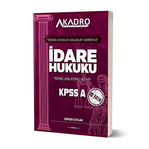 A Kadro KPSS A Grubu �dare Hukuku Konu Anlat�ml� 10. Bask� A Kadro Yay�nlar�