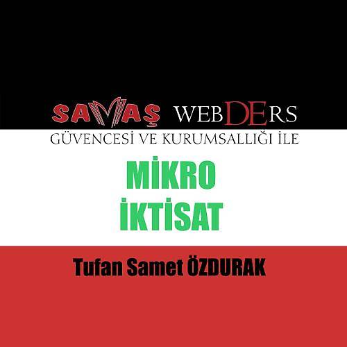 Sava WebDErs Mikro ktisat Konu Anlatml Kitap + Video Anlatm - Tufan Samet zdurak 2019