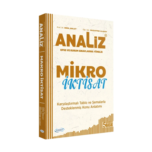 Monopol Yay�nlar� KPSS A Grubu Analiz Mikro �ktisat Konu Anlat�m�  Erol Bulut 5. Bask�