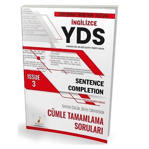 Pelikan YDS �ngilizce Issue-3 C�mle Tamamlama Sorular� Pelikan Yay�nlar�