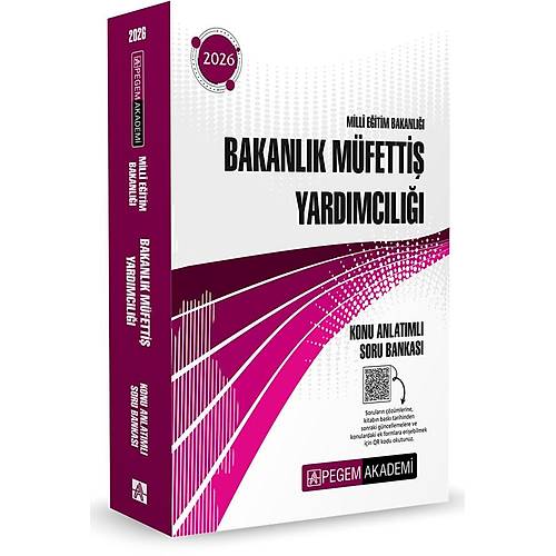 2026 MEB Bakanl�k M�fetti� Yard�mc�l��� Konu Anlat�ml� Soru Bankas�