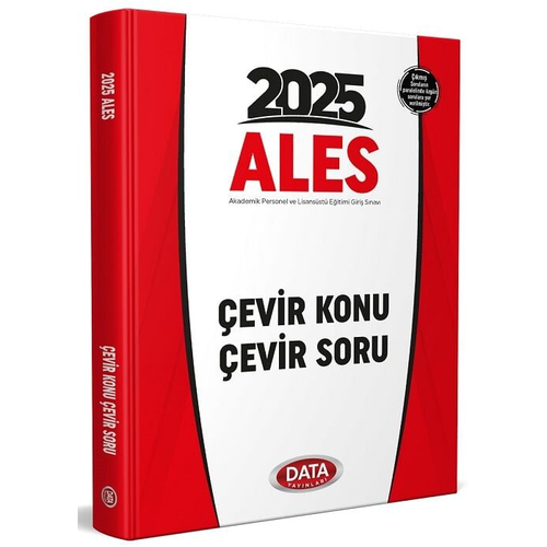 Data Yay�nlar� ALES �evir Konu �evir Soru