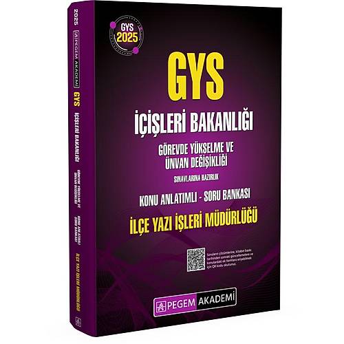 2025 GYS ��i�leri Bakanl��� G�revde Y�kselme Ve �nvan De�i�ikli�i S�navlar�na Haz�rl�k �l�e Yaz� ��leri M�d�rl��� Konu Anlat�ml� Soru Bankas�
