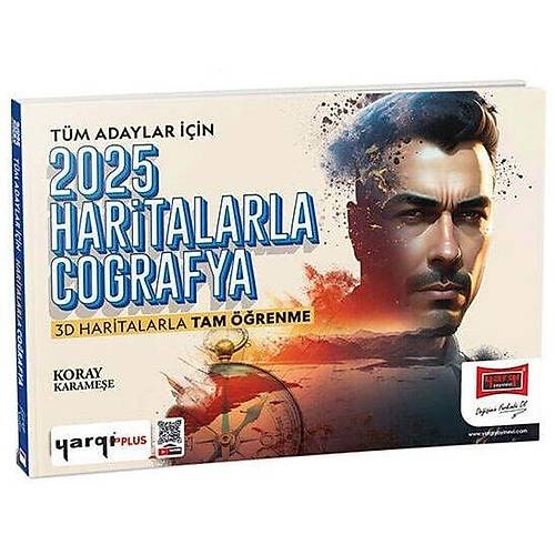 Yarg� 2025 KPSS Haritalarla Co�rafya - Koray Karame�e Yarg� Yay�nlar�