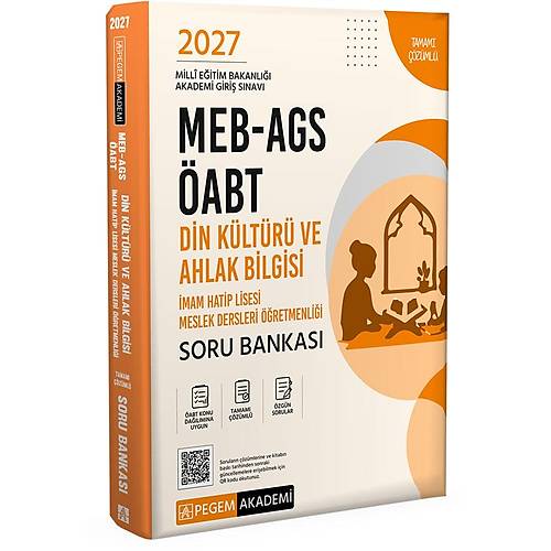 Pegem Akademi 2027 MEB-AGS �ABT Din K�lt�r� ve Ahlak Bilgisi ��retmenli�i Soru Bankas�