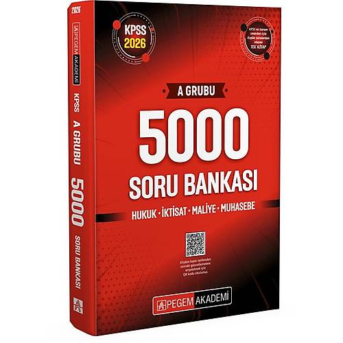 Pegem 2026 KPSS A Grubu 5000 Soru Bankas� Pegem Akademi Yay�nlar�