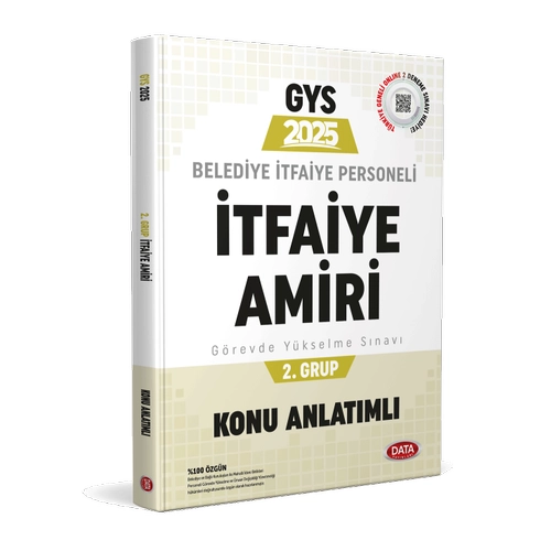 Data Yay�nlar� Belediye �tfaiye Personeli �tfaiye Amiri 2. Grup GYS Konu Anlat�ml�