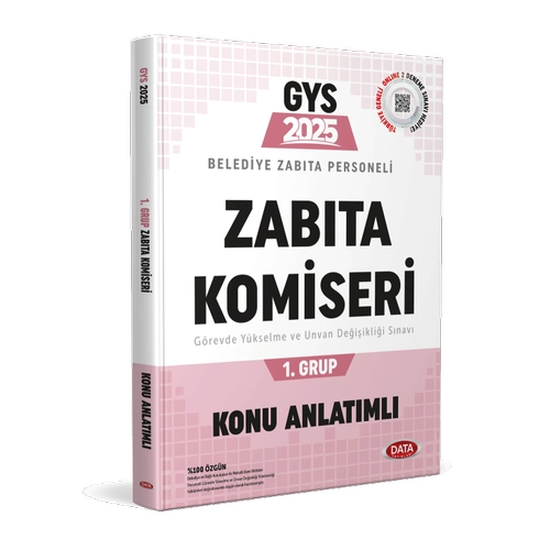 Data Yaynlar Belediye Zabta Personeli Zabta Komiseri 1. Grup Konu Anlatml