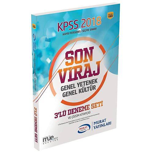 KPSS GK-GY Son Viraj 3'l Deneme Seti ve zmleri Murat Yaynlar 2018