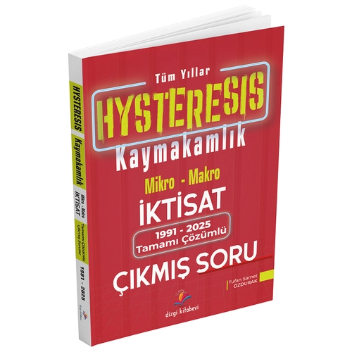 Dizgi Kitap 2026 HYSTERES�S Kaymakaml�k Mikro-Makro �ktisat 1991-2025 ��km�� Sorular ��z�ml� - Tufan Samet �zdurak Dizgi Kitap Yay�nlar�
