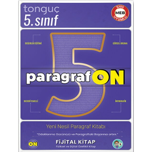 Tongu� Akademi 5. S�n�f ParagrafON Soru Bankas�