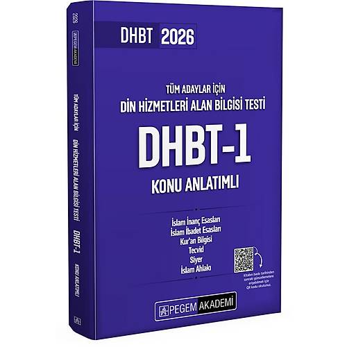 2026 Din Hizmetleri Alan Bilgisi Testi DHBT-1 Konu Anlat�ml�