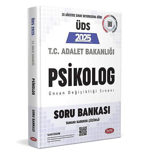 Data 2025 GYS DS Adalet Bakanl Psikolog Soru Bankas zml Grevde Ykselme nvan Deiiklii Data Yaynlar