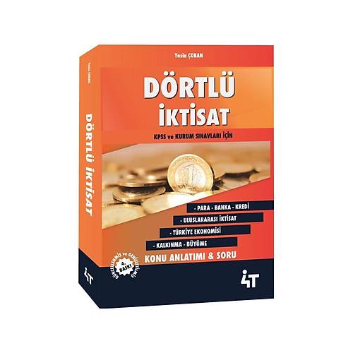 4T Yay�nlar� D�rtl� �ktisat Yasin �oban 4T Yay�nlar�