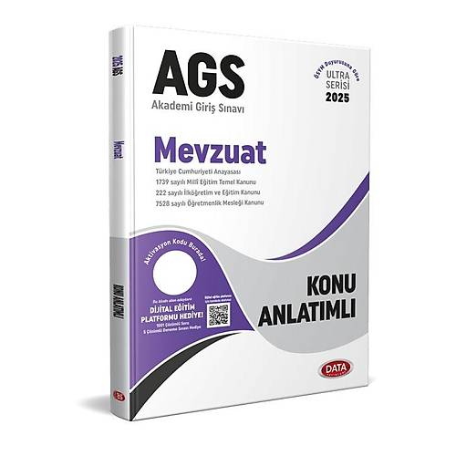 2025 MEB - AGS Mevzuat Konu Anlat�ml� Data Yay�nlar�