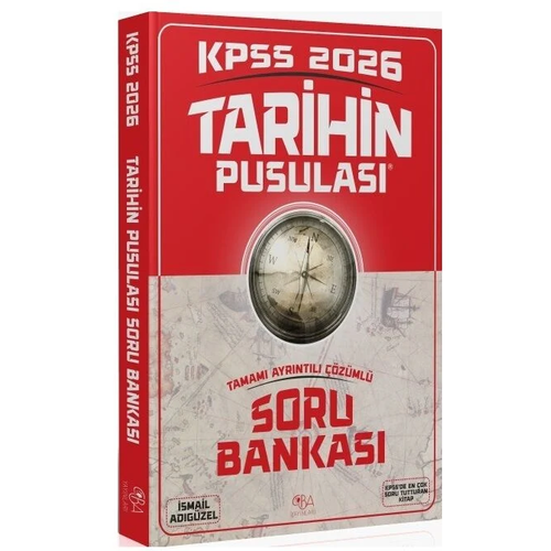 CBA Yay�nlar� 2026 KPSS Tarihin Pusulas� Soru Bankas� ��z�ml� - �smail Ad�g�zel