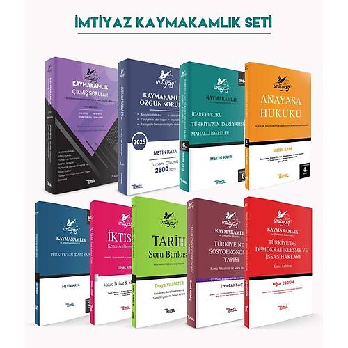 MTYAZ Kaymakamlk 9'lu Set 2025 Temsil Kitap