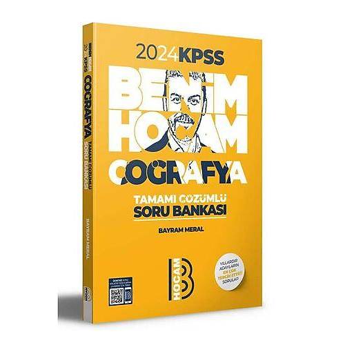Benim Hocam Yayınları 2024 KPSS Coğrafya Tamamı Çözümlü Soru Bankası