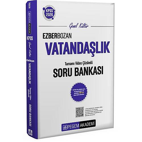 2026 KPSS Genel Yetenek Genel K�lt�r Ezberbozan Vatanda�l�k Tamam� Video ��z�ml� Soru Bankas�
