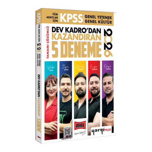 Yarg Yaynlar 2026 KPSS Tm Adaylar in Tamam zml Dev Kadrodan Kazandran 5 Deneme