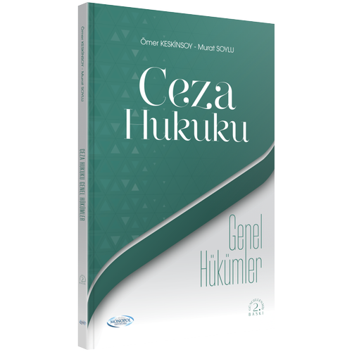 Monopol Yaynlar Ceza Hukuku Genel Hkmler 2. Bask 2024