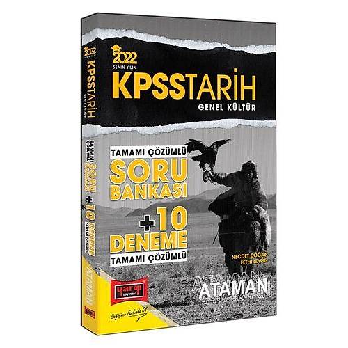 Yarg Yaynlar 2022 KPSS Genel Kltr Tarih Ataman Tamam zml Soru Bankas + 10 Deneme