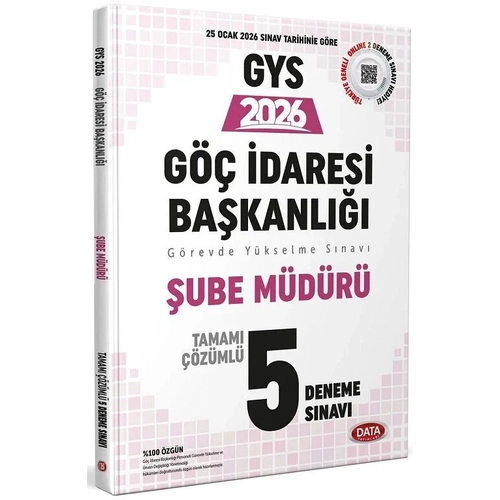 Data 2026 GYS G�� �daresi Ba�kanl��� �ube M�d�r� 5 Deneme ��z�ml� G�revde Y�kselme Data Yay�nlar�