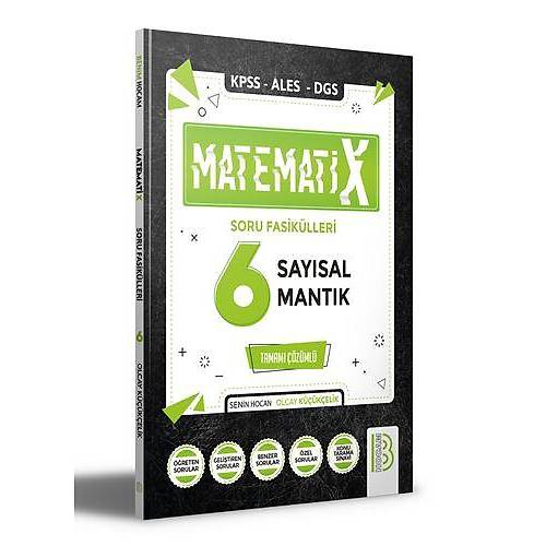 Benim Hocam Yaynlar KPSS ALES DGS TYT Matematix Soru Fasiklleri- 6
