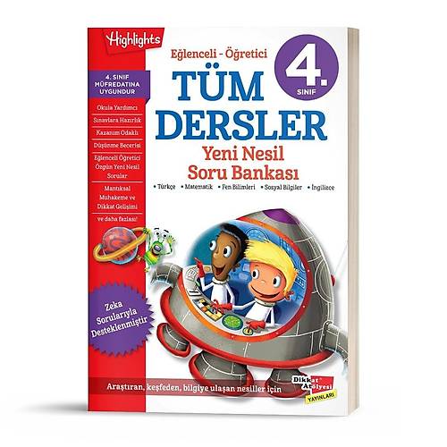 4. S�n�f T�m Dersler Yeni Nesil Soru Bankas� Dikkat At�lyesi Yay�nlar�