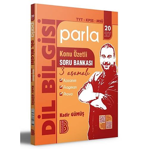 Benim Hocam Yay�nlar� 2027 TYT- KPSS- MS� Parla Dil Bilgisi Konu �zetli Soru Bankas� Kadir G�m��