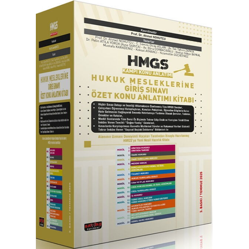 HMGS Kamp zet Konu Anlatm Kitab Sava Yaynlar 2025