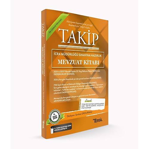 TAK�P �cra M�d�rl��� S�navlar�na Haz�rl�k Mevzuat Kitab� Temsil Kitap
