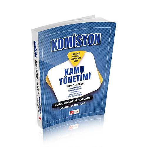 Komisyon Kamu Y�netimi T�m Dersler Konu Anlat�m ve ��z�ml� Sorular 2026 3. Bask�