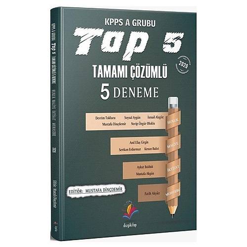 KPSS A Grubu 5 Deneme Tamamı Çözümlü Dizgi Kitap Yayınları 2020