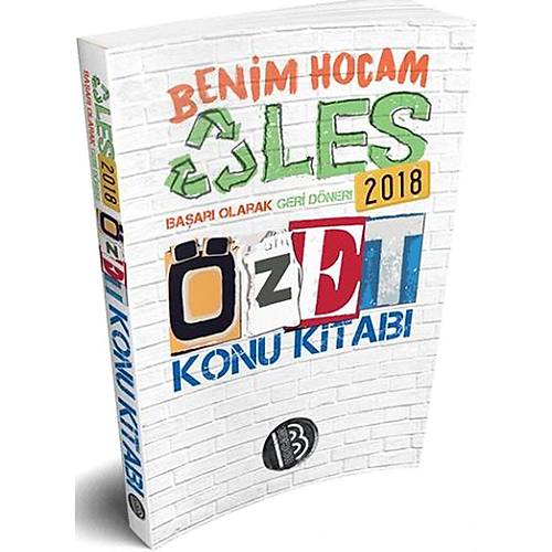 2018 ALES Sözel Sayısal Yetenek Özet Konu Kitabı Benim Hocam Yayınları