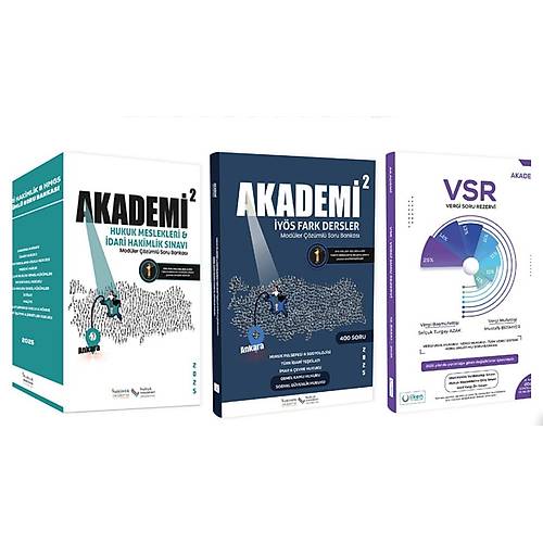 Akademi �dari Yarg� �n S�nav� T�m Dersler ��z�ml� Soru Bankas� 2025
