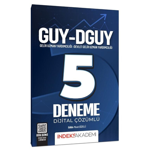 ndeks Akademi 2025 GUY-DGUY Gelir Uzman Yardmcl 5 Deneme zml