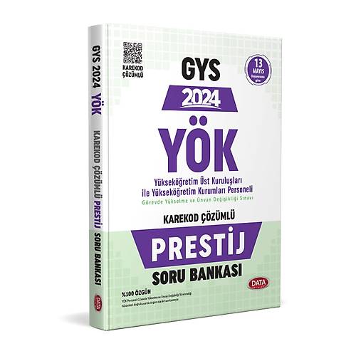 YK st Kurulular ile YK Personeli GYS Prestij Soru Bankas - Karekod zml