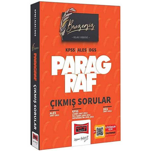 Yarg Yaynlar Benzersiz Paragraf km Sorular ALES-KPSS-DGS (2007-2022)