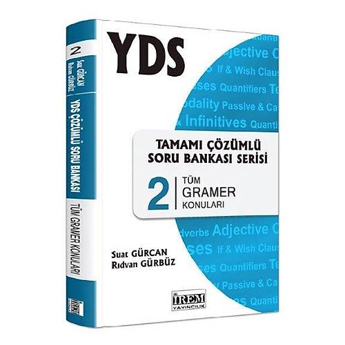 YDS Tamamı Çözümlü Soru Bankası Serisi 2 Rıdvan Gürbüz, Suat Gürcan İrem Yayınları