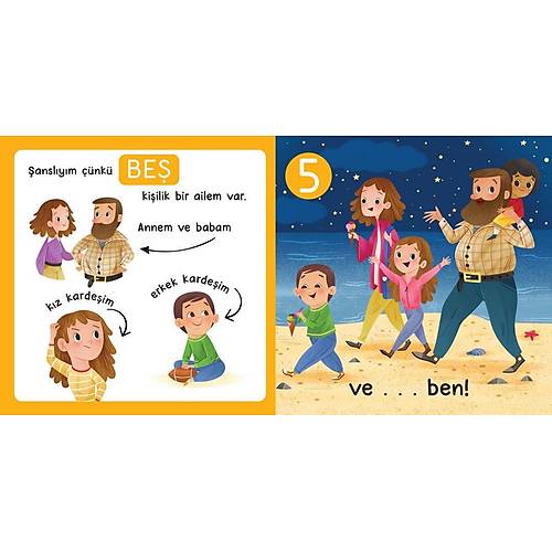Evimizdeki Say�lar - Aile Hikayeleri Serisi (Karton Kapak) Dikkat At�lyesi Yay�nlar�