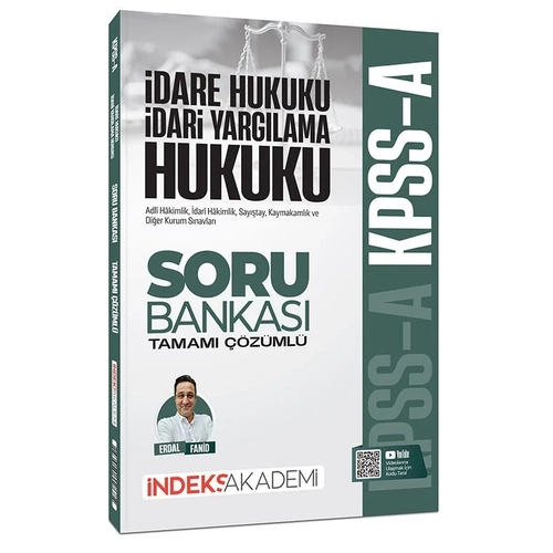�ndeks Akademi 2026 KPSS A Grubu �dare ve �dari Yarg�lama Hukuku Soru Bankas� ��z�ml� - Erdal Fanid �ndeks Akademi Yay�nc�l�k