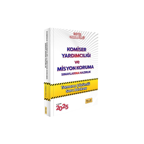 Komiser Yard�mc�l��� ve Misyon Koruma S�navlar�na Haz�rl�k ��z�ml� Soru Bankas� 2025