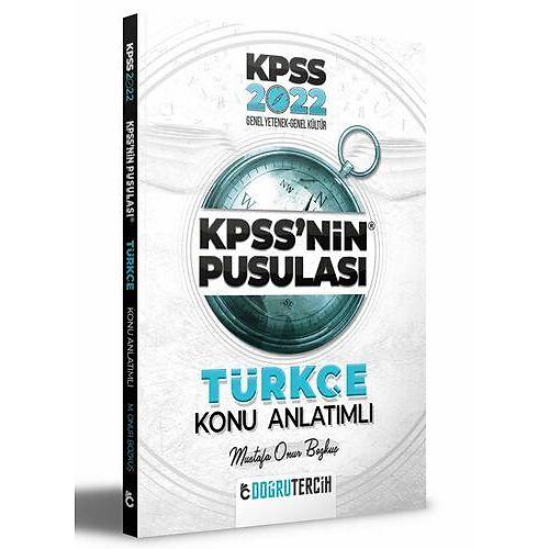 Doğru Tercih Yayınları 2022 KPSS'NİN Pusulası Türkçe Konu Anlatımı